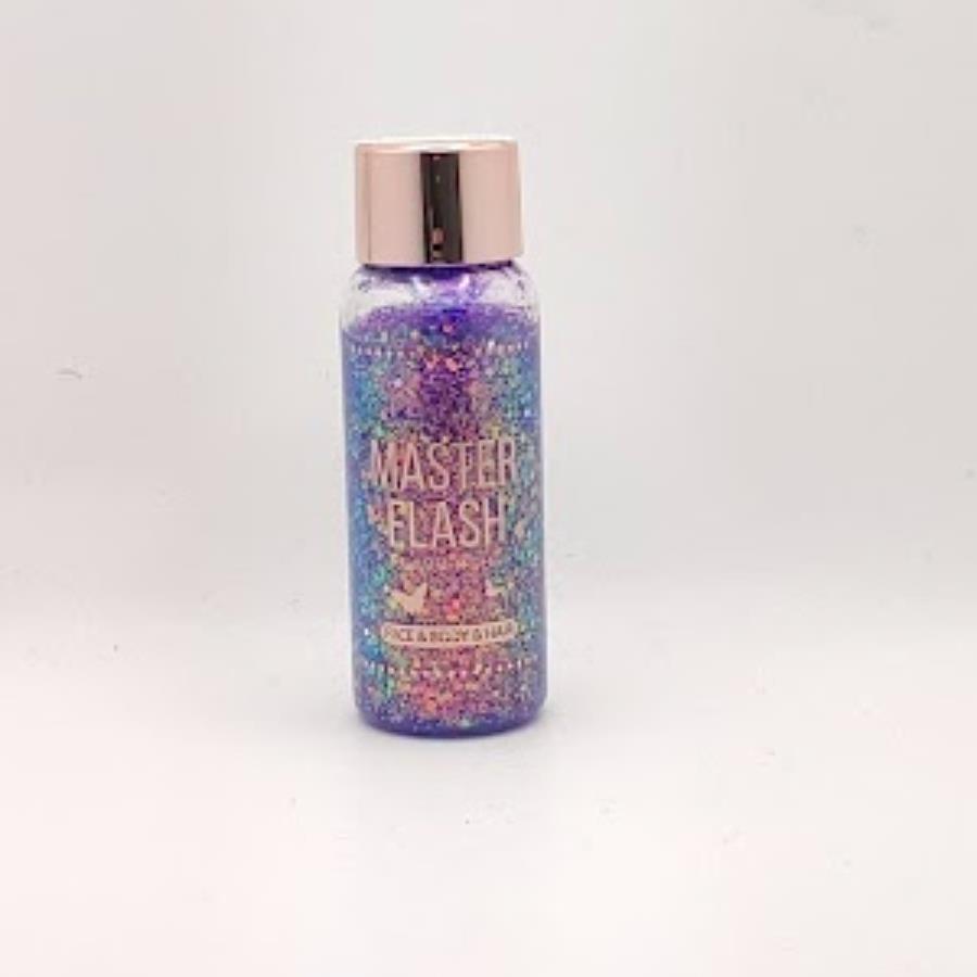 ✨ Master Flash Glitter Gel – Iluminador Corporal y Facial
